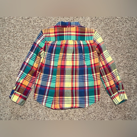 Ralph Lauren | Girls Ruffled Button Up | Size 5 - Picture 3 of 3